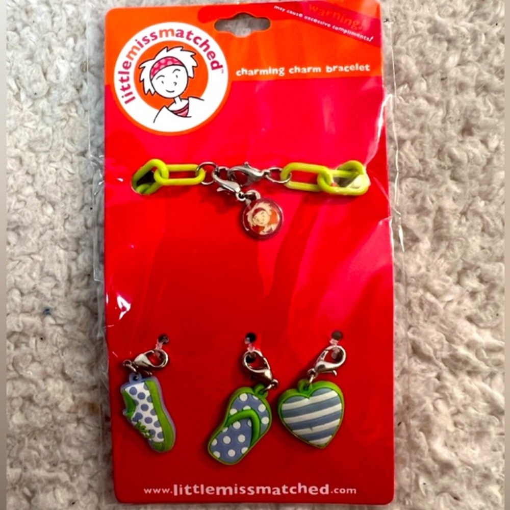 Little Miss Matched Kids' w/ Bracelet + 4 Interchangeable Charms